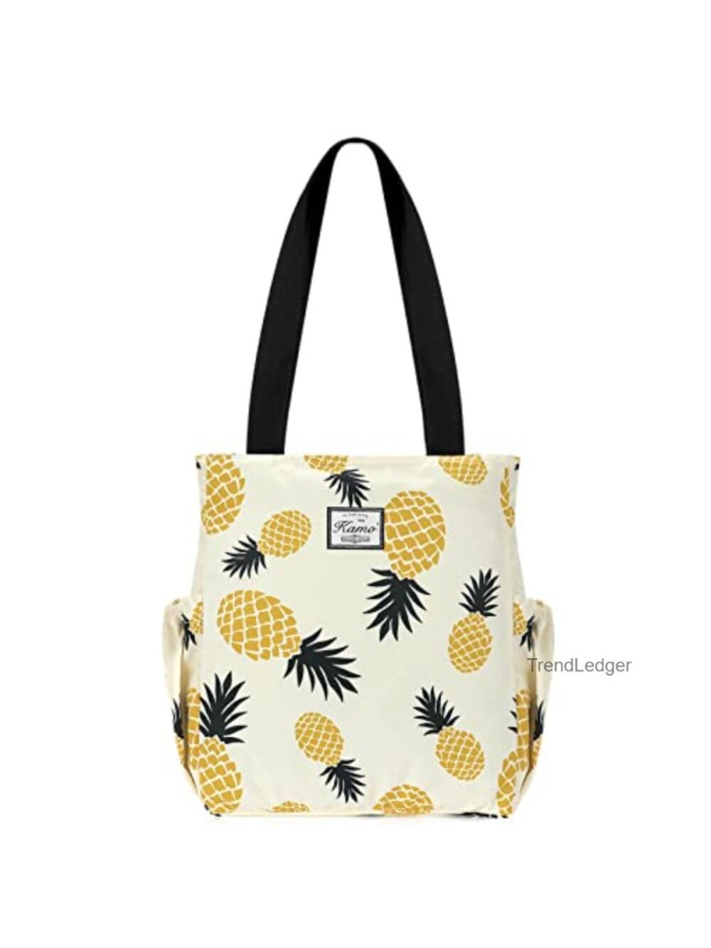 Floral Tote Bag Waterproof Lightweight Shoulder Bag Travel Beach Gym